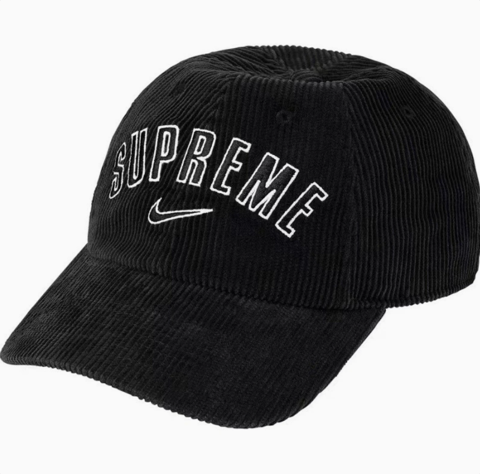 NIKE x SUPREME Arc Corduroy 6-Panel Cap（sup-2026-6-28）