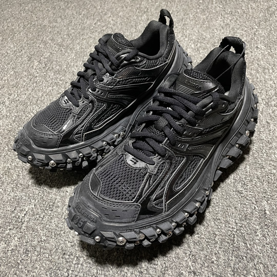 BALENCIAGA Bouncer (Defender) Screw Sneaker With Piercings BALENCIAGA Bouncer (Defender) Screw Sneaker With Piercings