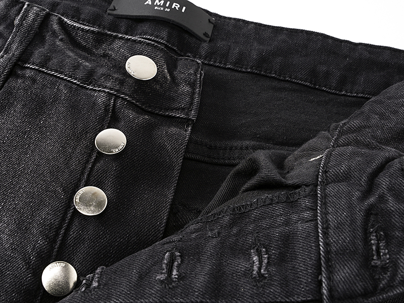Amiri Men's Black Painter Skinny-Fit Jeans (AMDNSY1134）
