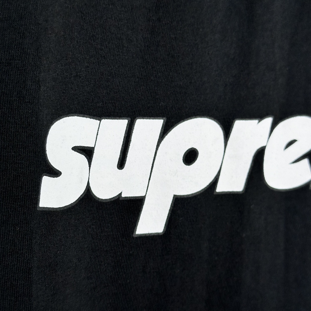 Supreme Pinline Tee Black（SUP-SS24-154）