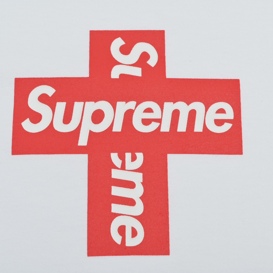 Supreme Week 17 Cross Box Logo Tee Logo T-shirt（SUP-FW20-372）