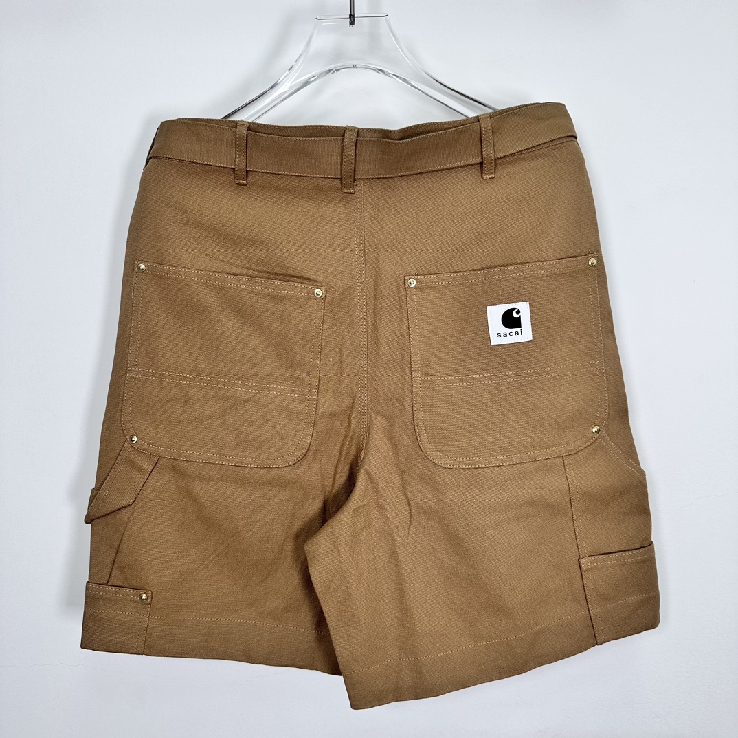 CARHARTT X SACAI CARGO SHORTS（I034103-2LF-XX）