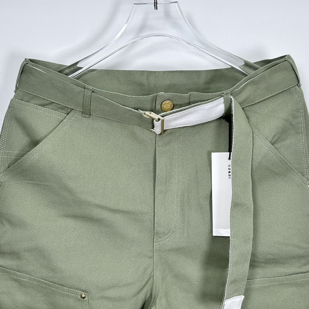 CARHARTT X SACAI CARGO SHORTS（I034103-2KJ-XX）