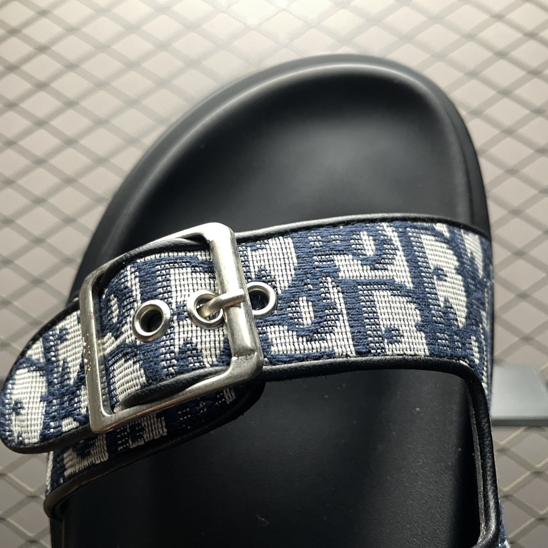 Dior MENS Dior Aqua Sandal Dior Oblique Jacquard(3SA135ZSA_H571)