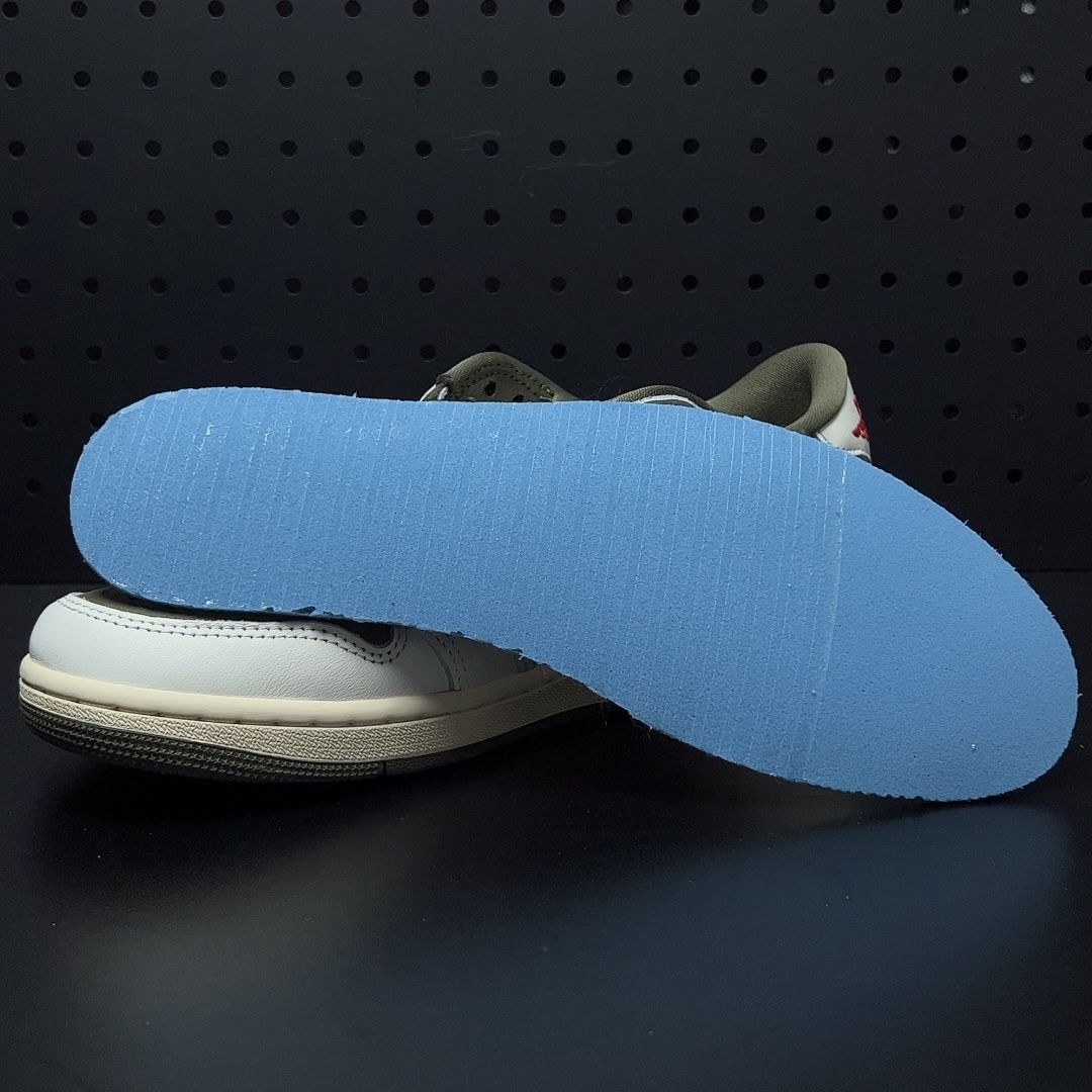 Travis Scott × Nike Air Jordan 1 Low OG SP "Olive"(DM7866-200)