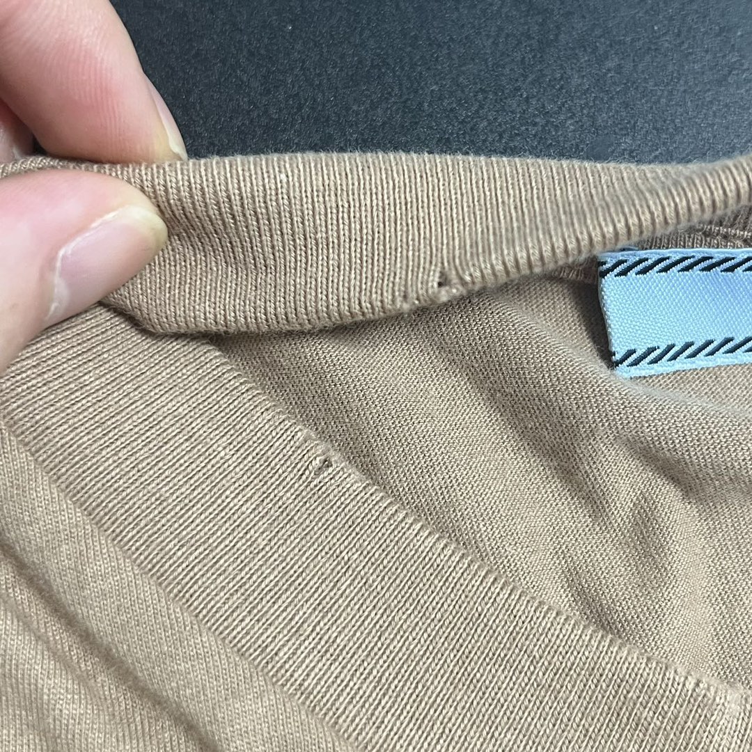 Prada Oversized T-Shirt（3558A-12ZB-F0065-S-211）