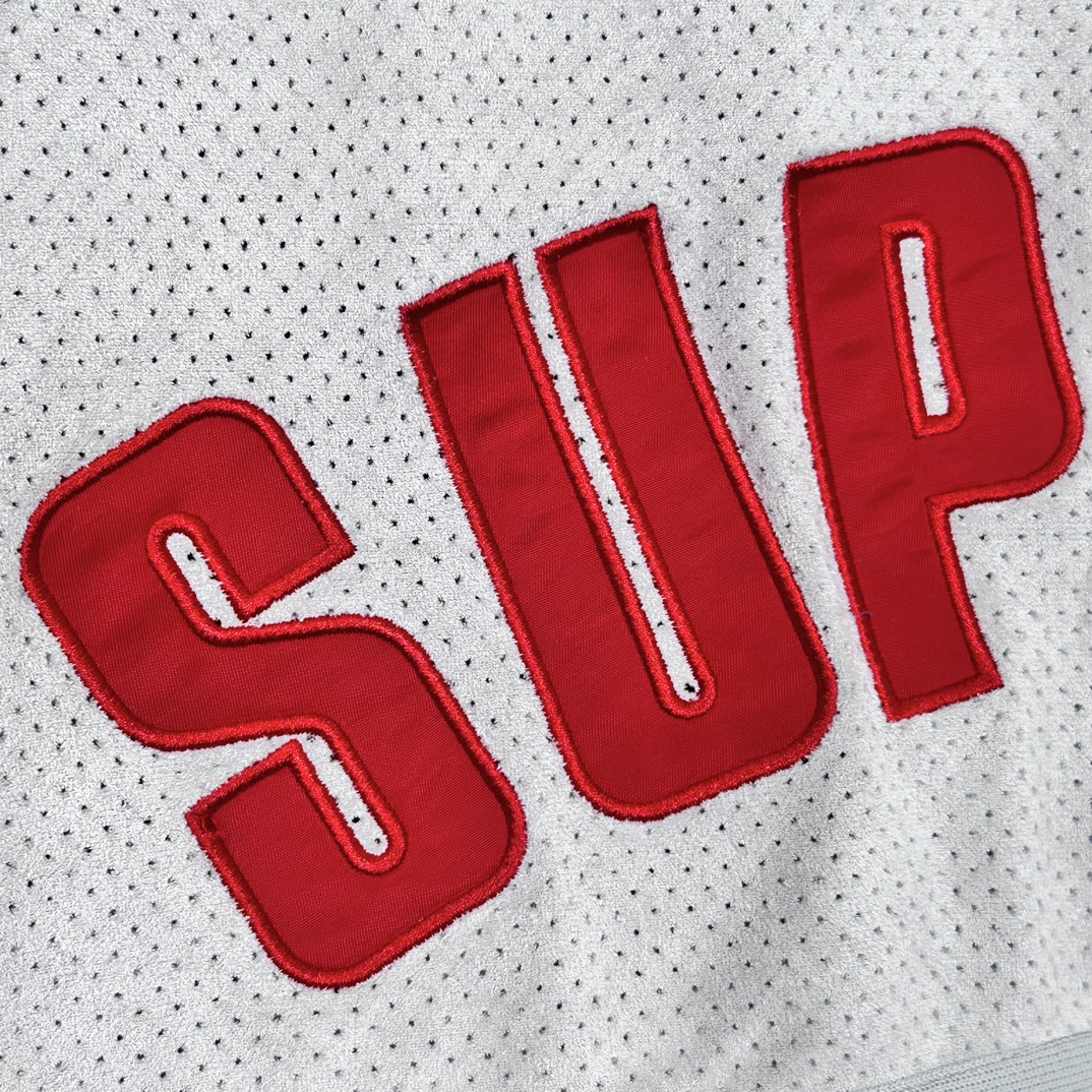 Supreme Ultrasuede Mesh Short "Grey"（SUP-SS24-281-1）