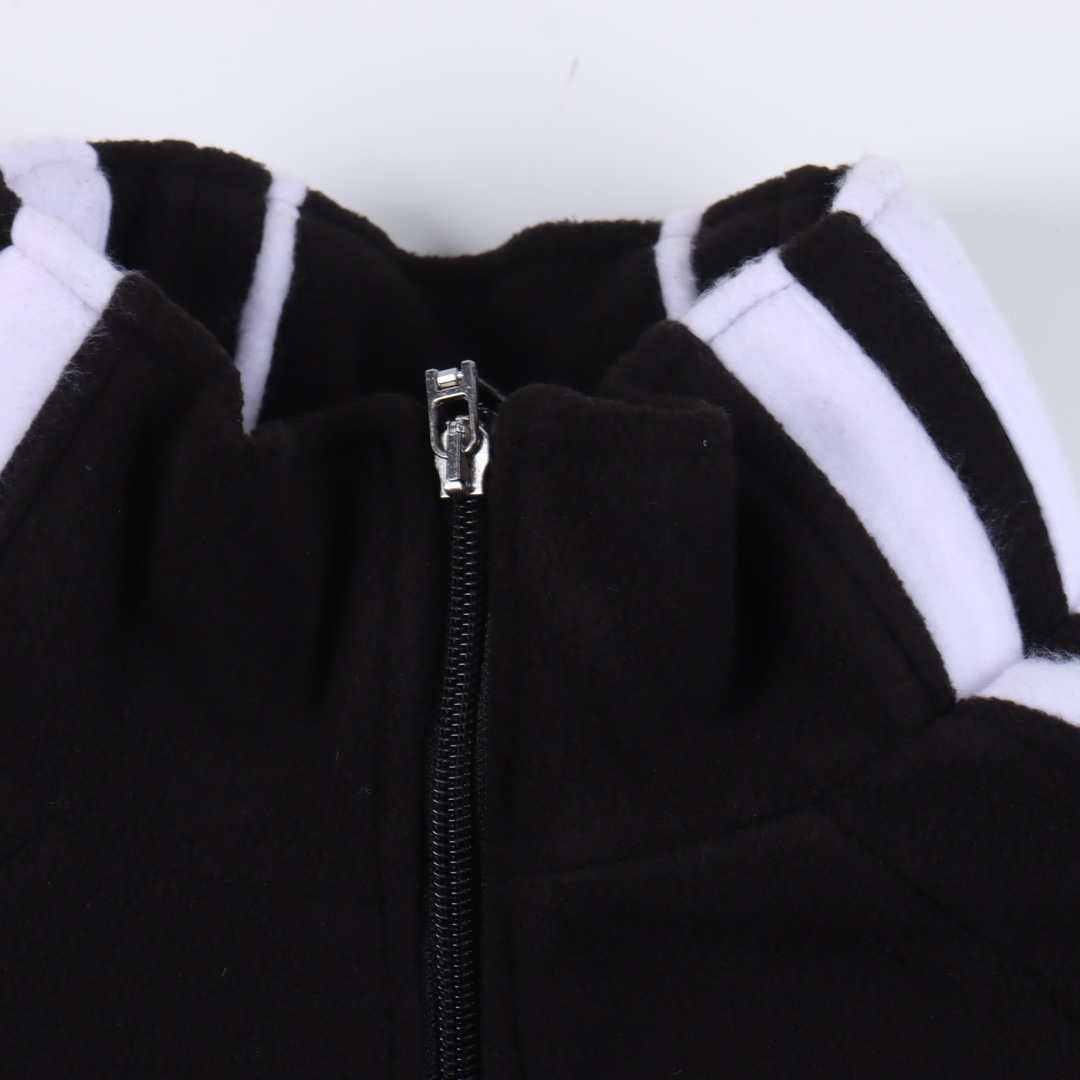 Balenciaga FW22 LOGO polar fleece sports jacket（704063TMVC73869）