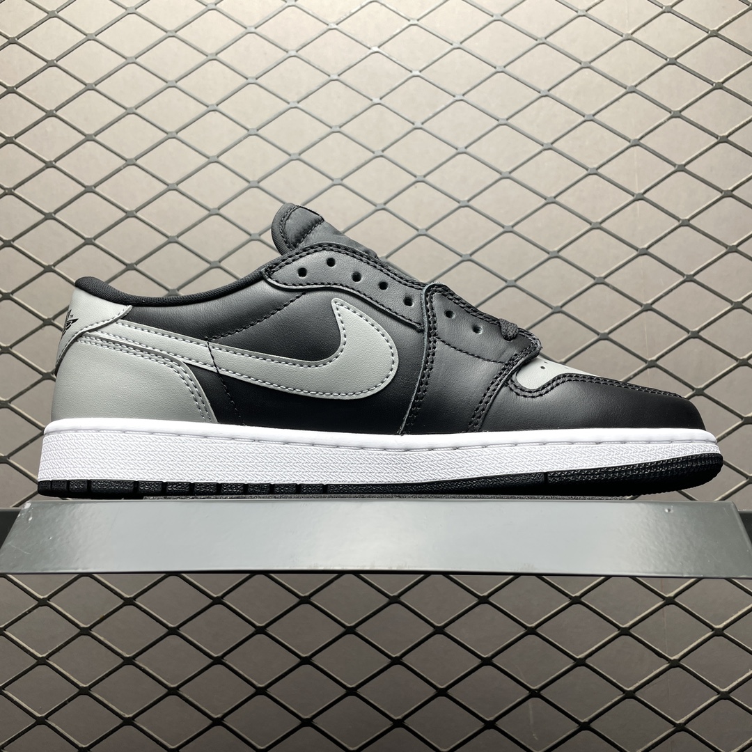 NIKE AIR JORDAN 1 RETRO LOW BLACK GREY（705329-003）