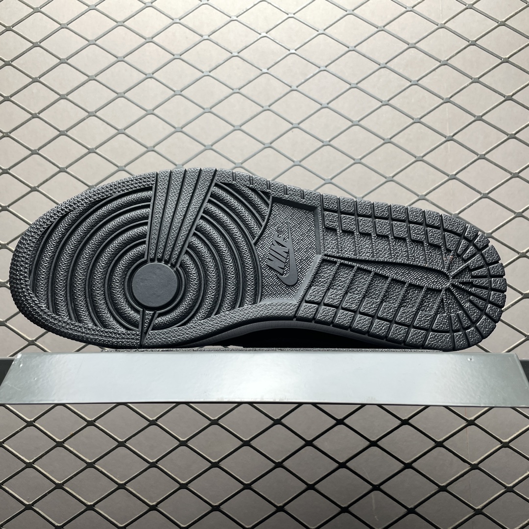 NIKE AIR JORDAN 1 RETRO LOW BLACK GREY（705329-003）