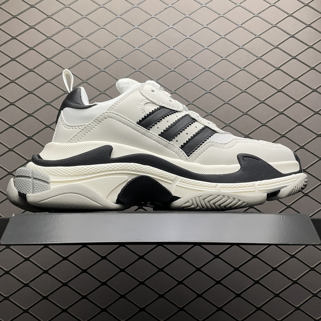  BALENCIAGA Triple S "White"（710021W2ZB9112）