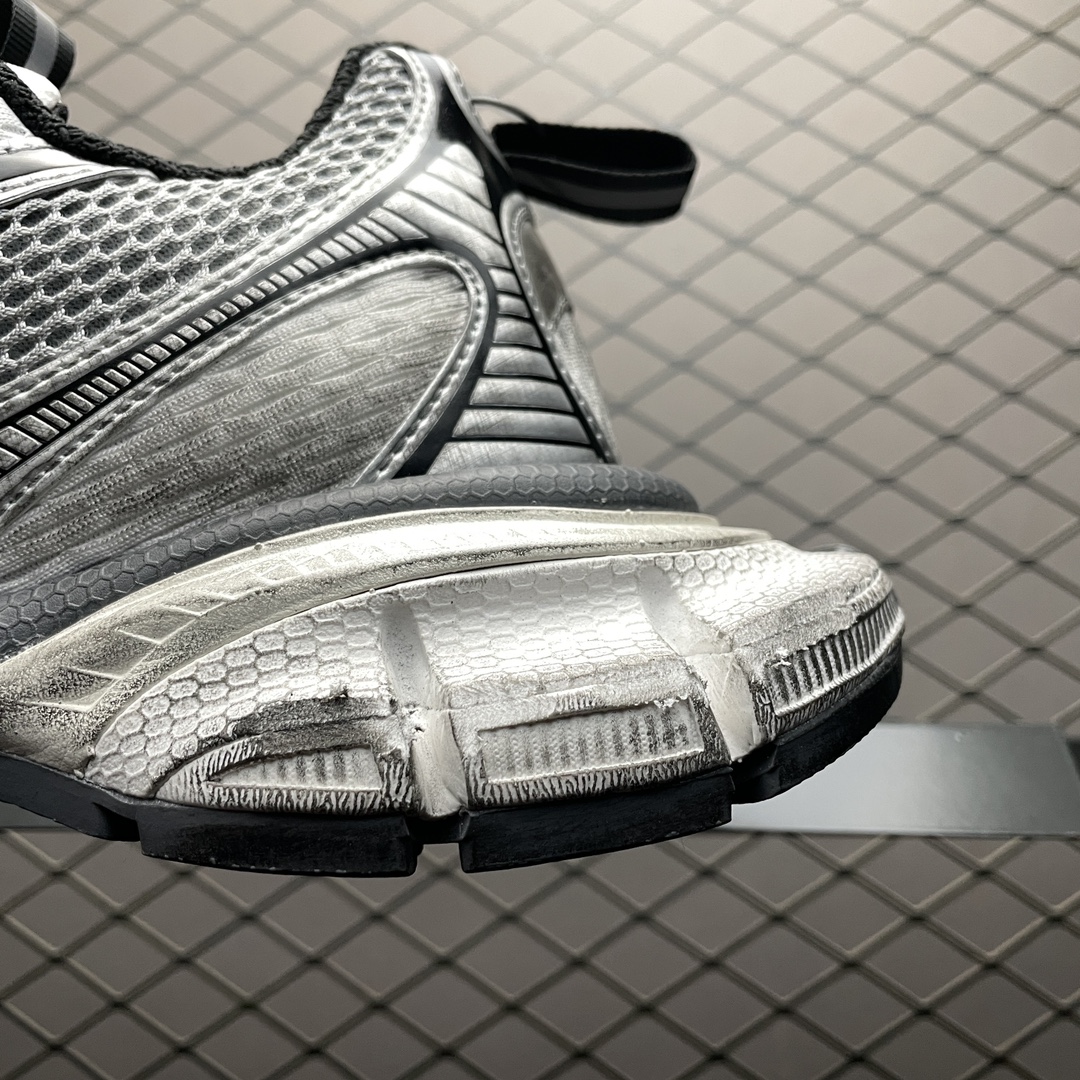 BALENCIAGA 3XL Sneaker "Grey/White/Red"（734734W3XL51219）