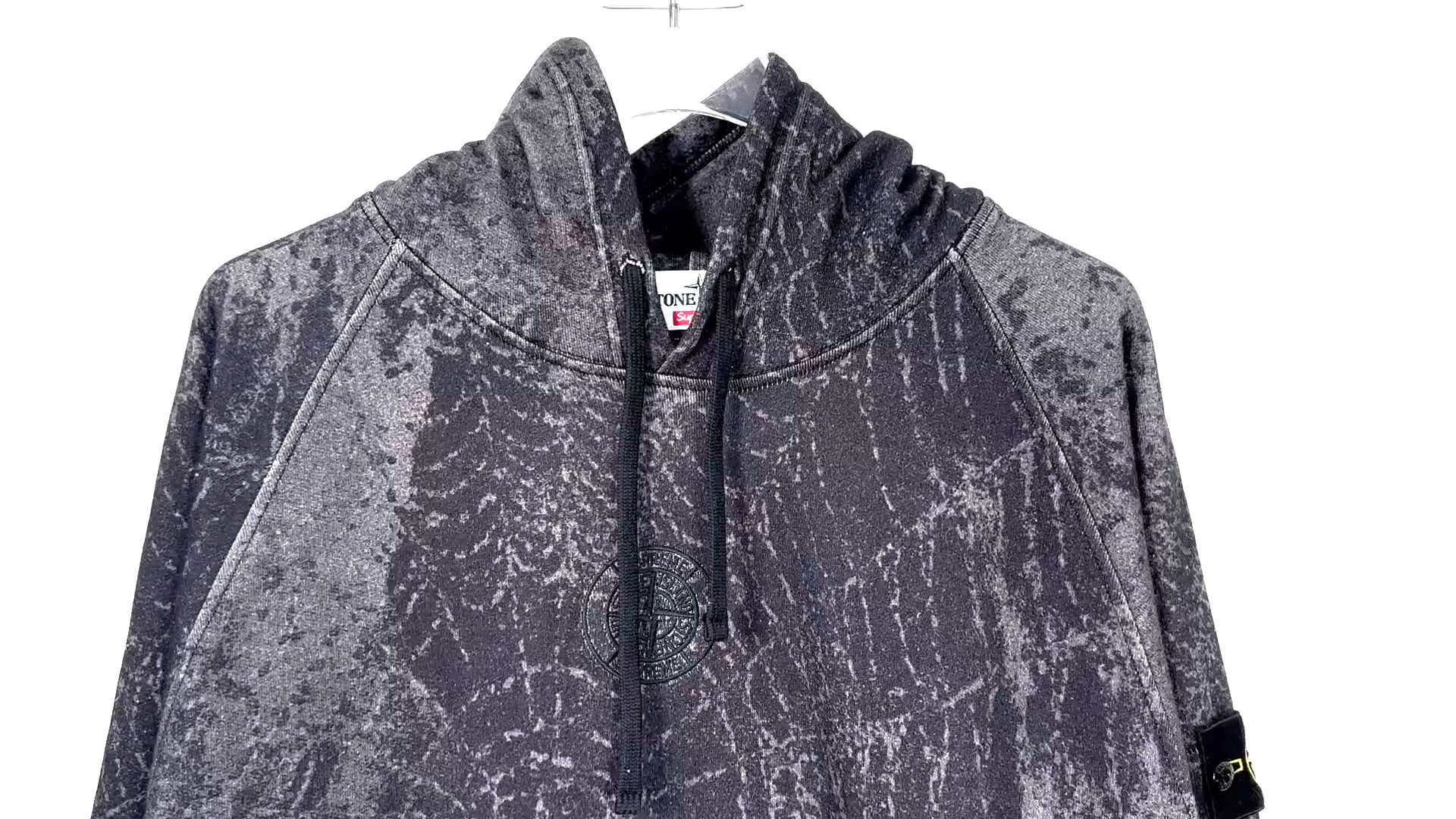 Supreme / Stone Island Hooded Sweatshirt 