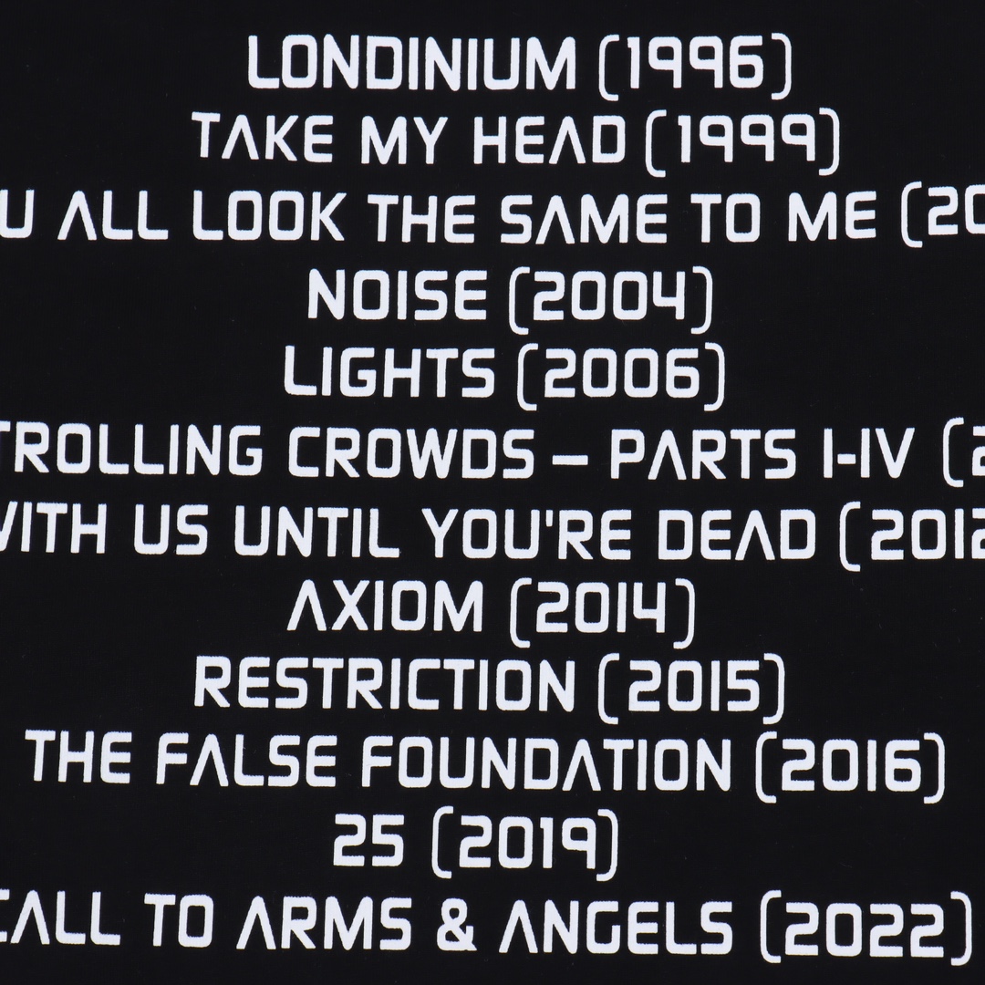 Balenciaga printed short-sleeved T-shirt "Black"（739028TQVA11569）