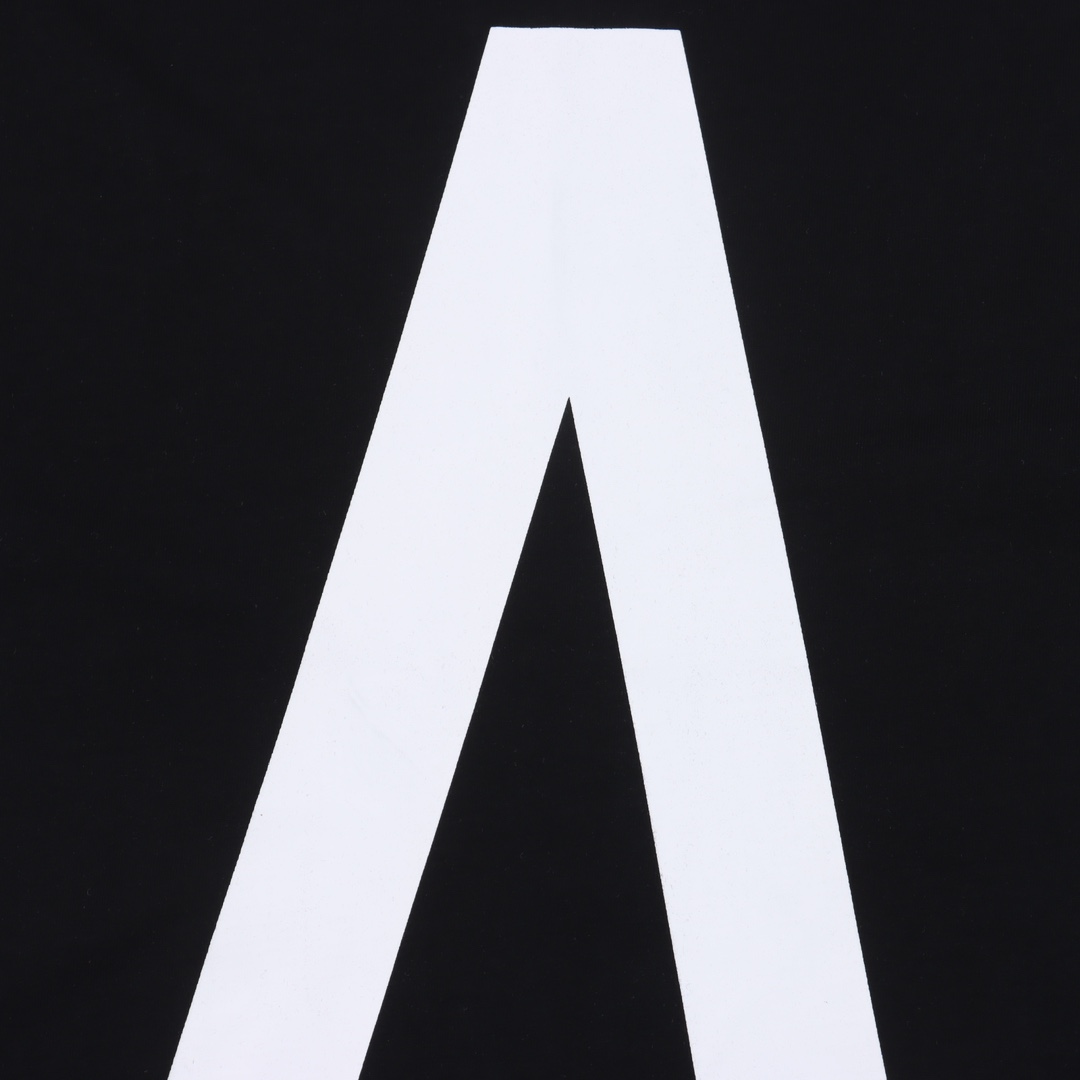 Balenciaga printed short-sleeved T-shirt "Black"（739028TQVA11569）