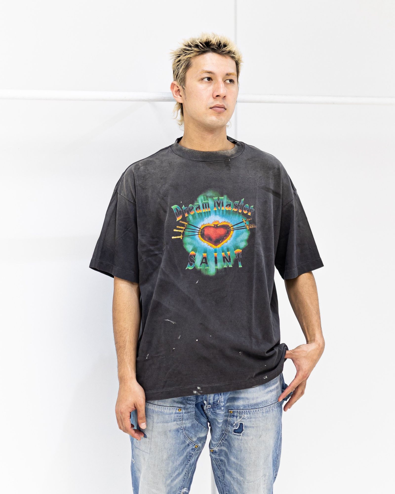 SAINT M×××××× - セントマイケル 26SS HEART_SS T-SHIRT(SM-MK8 ...
