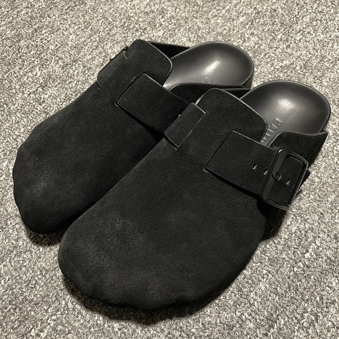 Balenciaga Sunday Suede Mules（761284 WCGA1 1000）