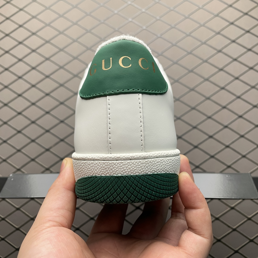 Gucci Screener Smooth Leather Sneakers（765054）