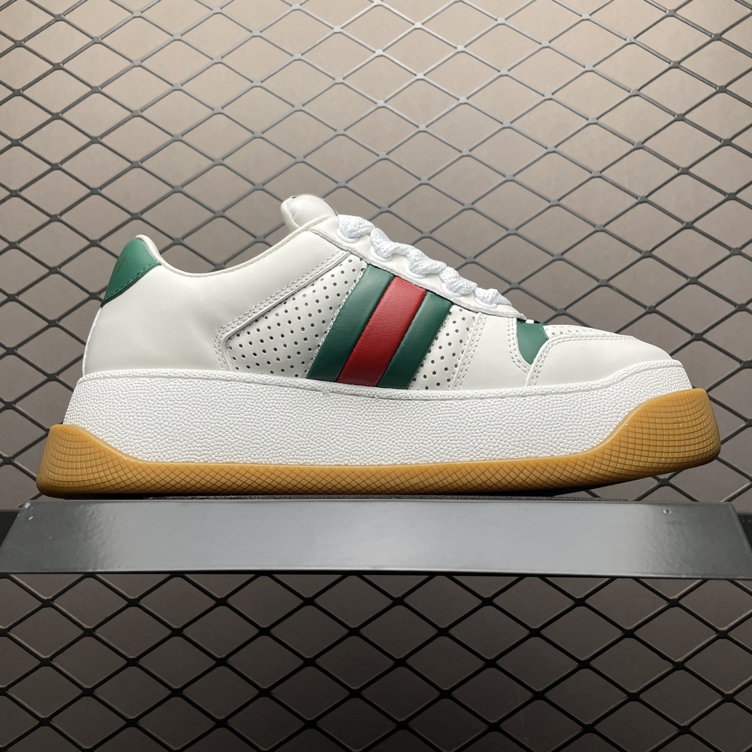 GUCCI〔スクリーナー〕ウェブ付き ウィメンズ スニーカー（771880AAC0S9063）