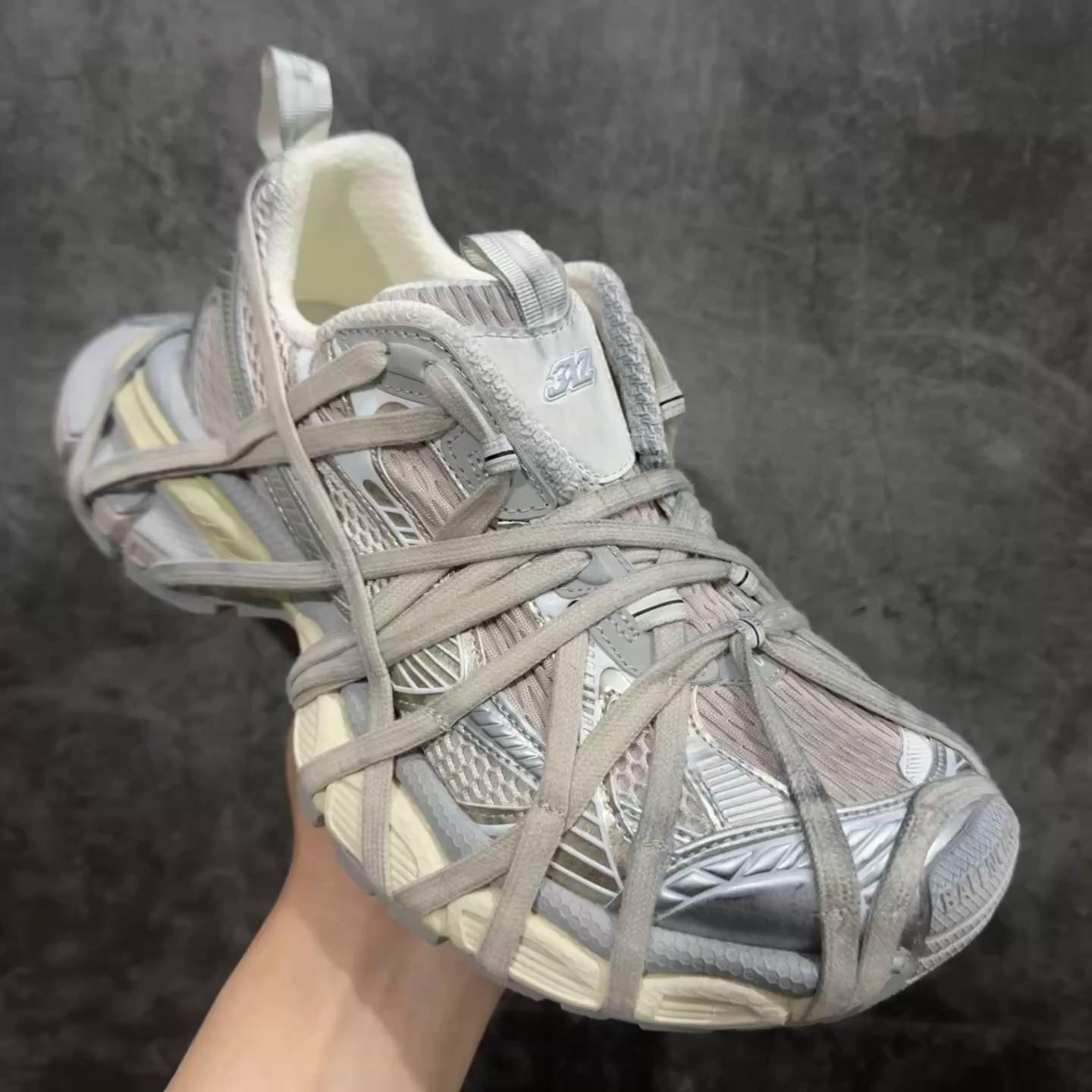 BALENCIAGA 3XL Extreme Lace Sneakers(778698W3XLL9191) BALENCIAGA 3XL Extreme Lace Sneakers(778698W3XLL9191)