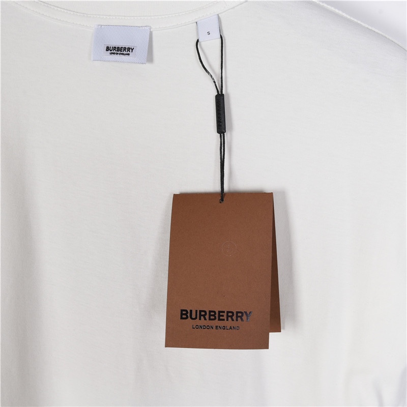 Burberry Men's Label Applique Cotton Oversized T-shirt (80570991）
