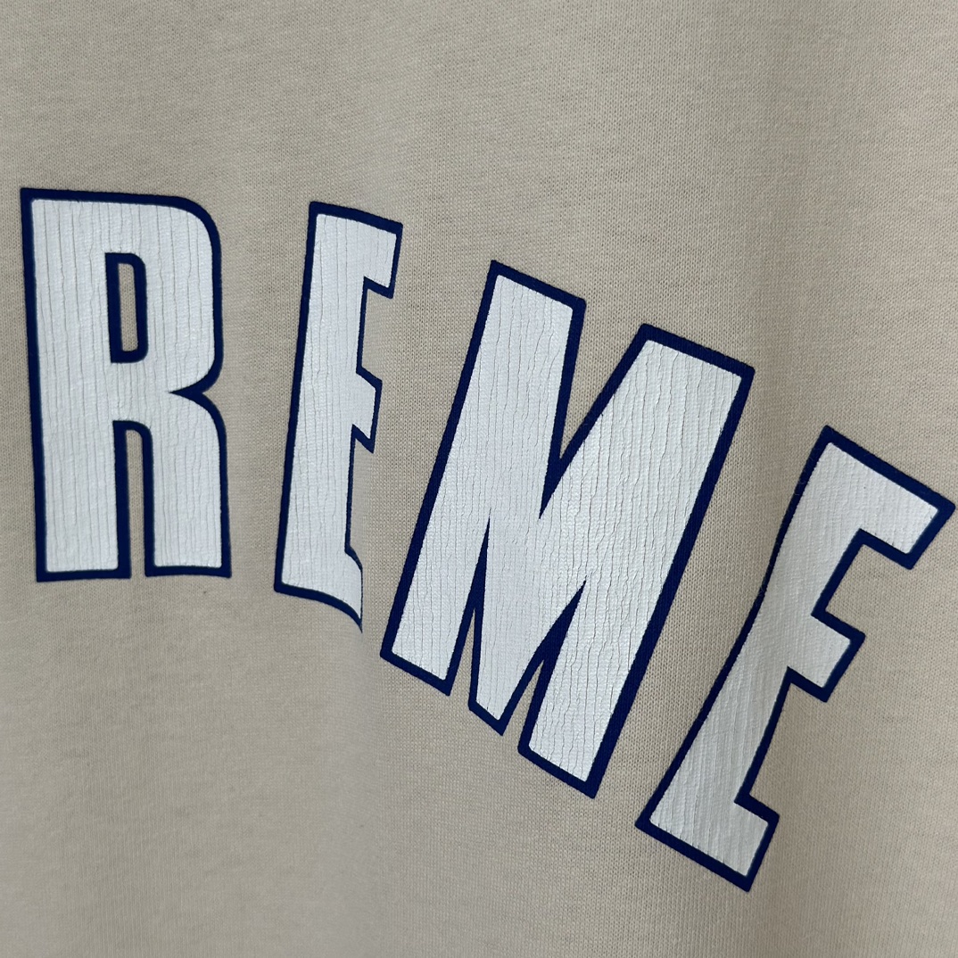 Supreme Cracked Arc S/S Top "Light Tan"（SUP-SS24-055-1）