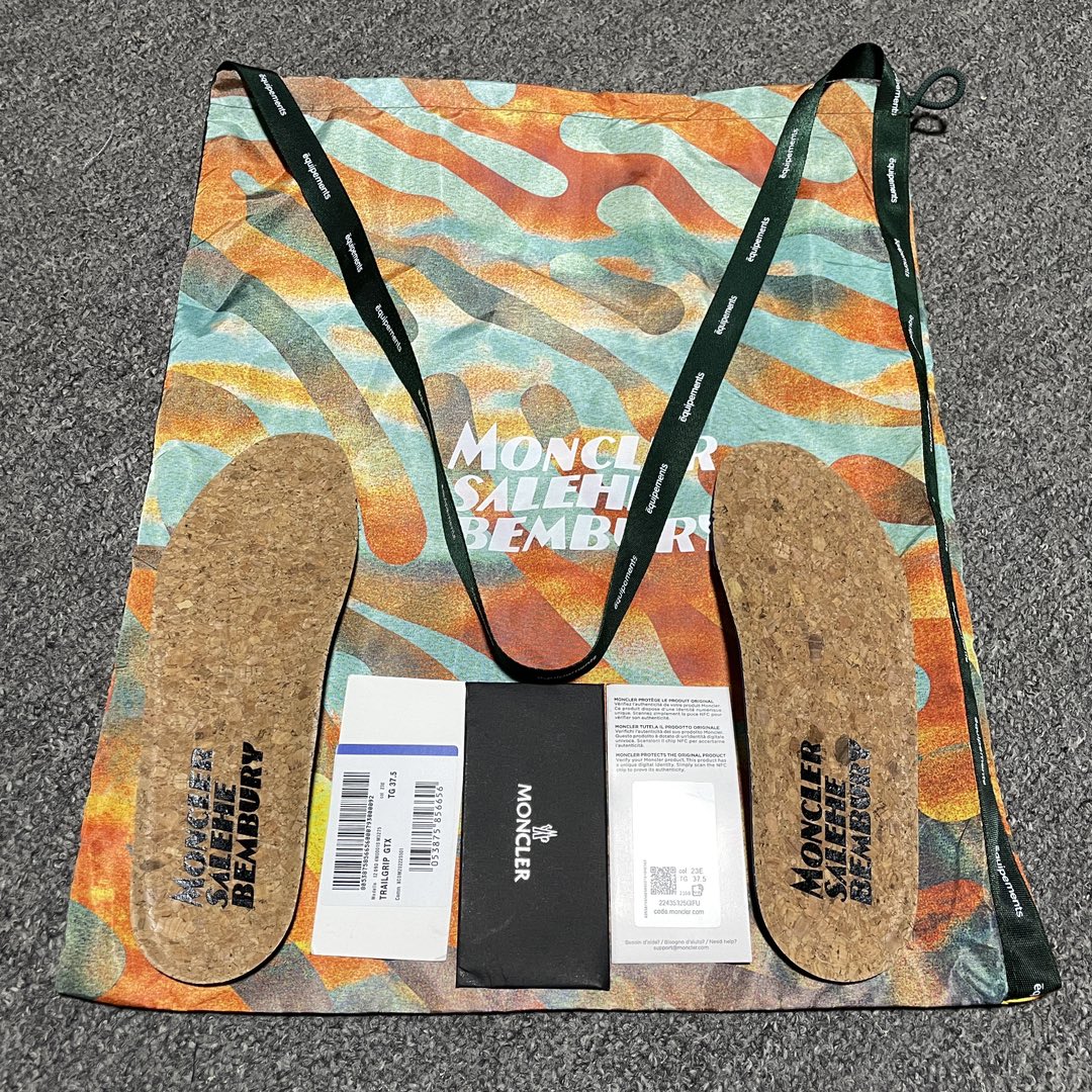 Moncler Genius Trailgrip Grain Salehe Bembury Beige Green（4M00010M327523E）