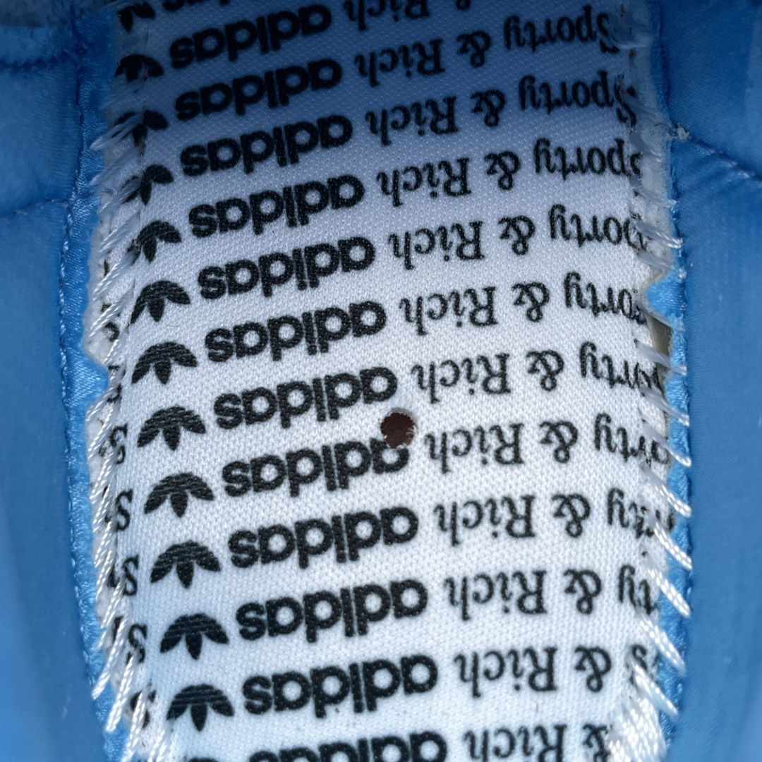 Sporty & Rich × adidas Samba OG "Blue Rush"（IE6975）