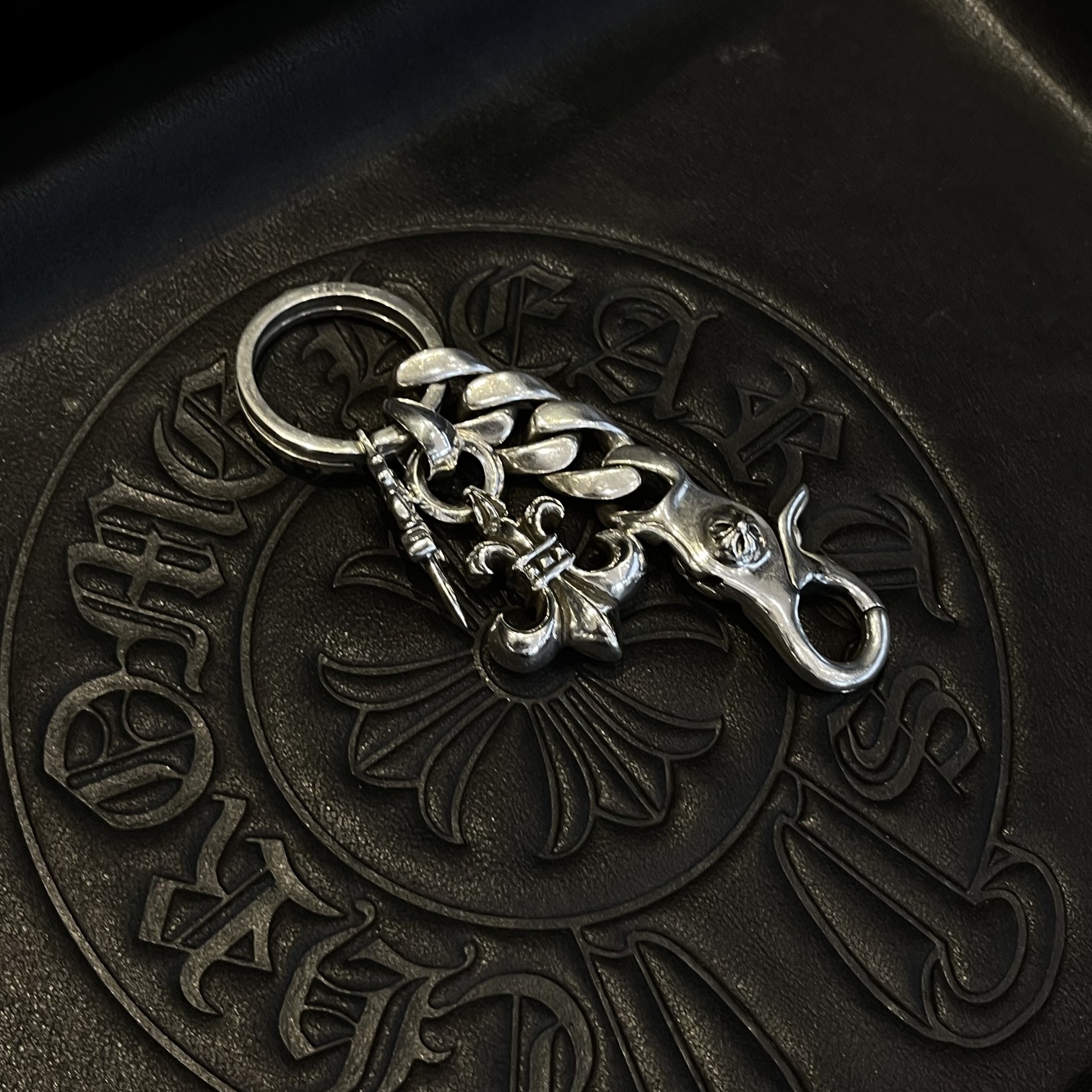 CHROME HEARTS key ring （CHROME HEARTS 176）