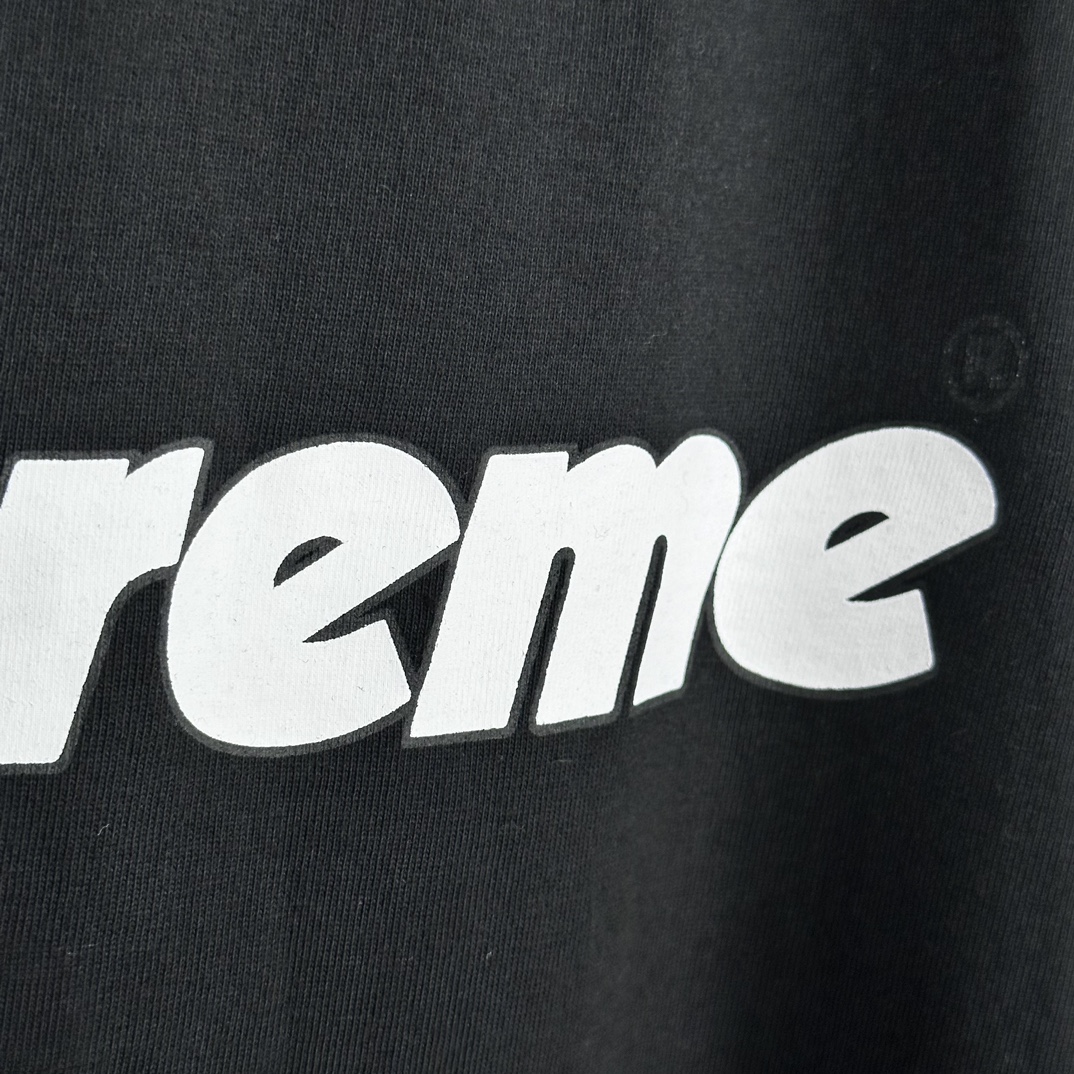 Supreme Pinline Tee Black（SUP-SS24-154）