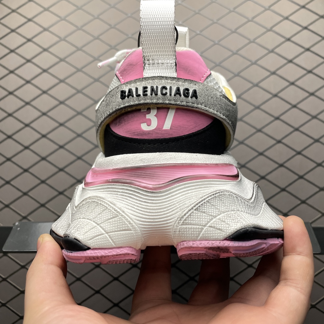 BALENCIAGA WMNS Cargo Sneaker "Grey/White/Pink"（785756W2MV11950）