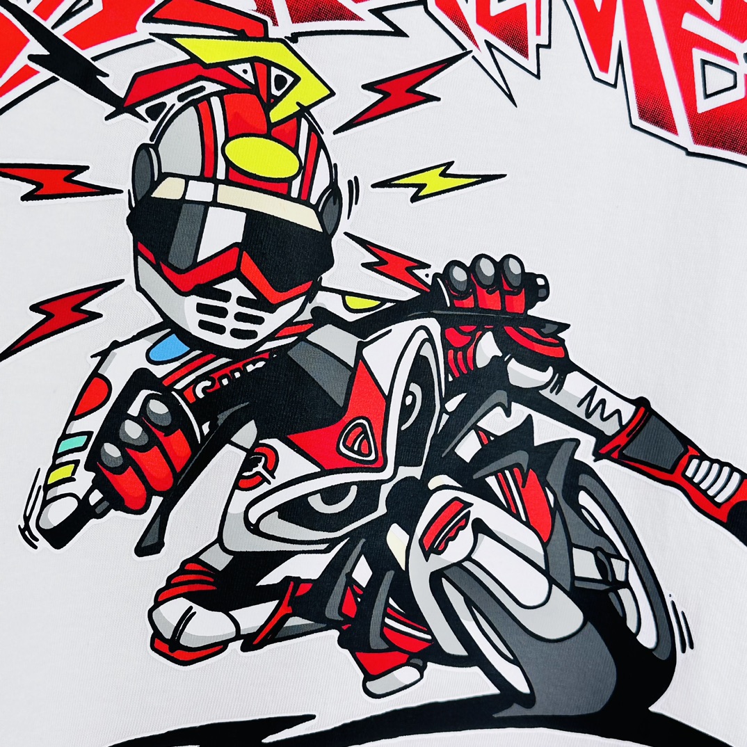 Supreme Ducati Bike Tee white（SUP-SS24-279-1）
