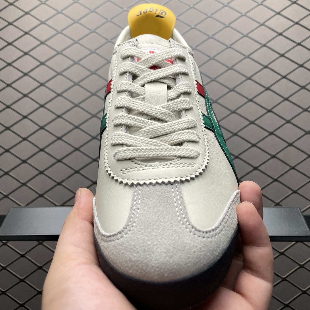 Onitsuka Tiger Mexico 66 Birch Green Red Yellow（1183C102-201）