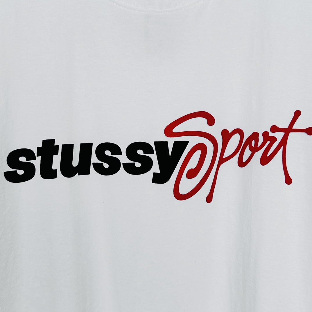 Stussy Sport Script Tee - white（1905071）