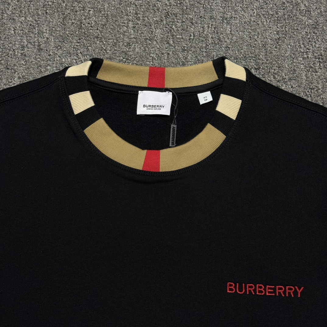 Burberry Crew Neck Long Sleeve Sweatshirt（80076931）