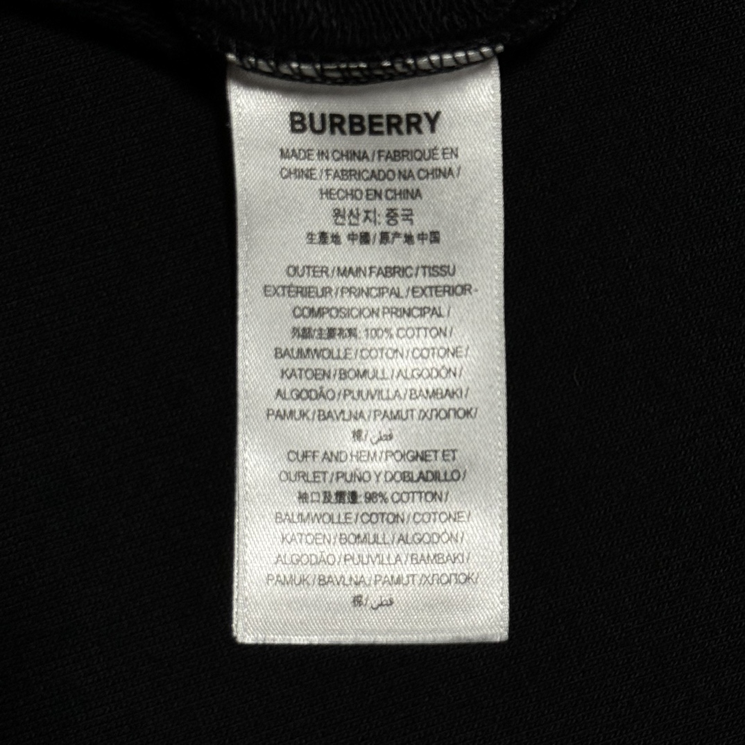 Burberry Crew Neck Long Sleeve Sweatshirt（80076931）