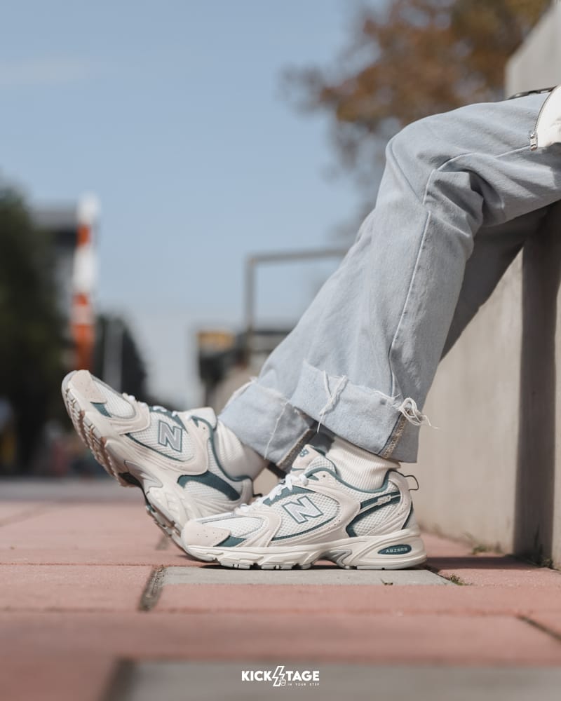 男女鞋NEW BALANCE 530 灰綠復古穿搭運動休閒鞋【MR530QA】NB530