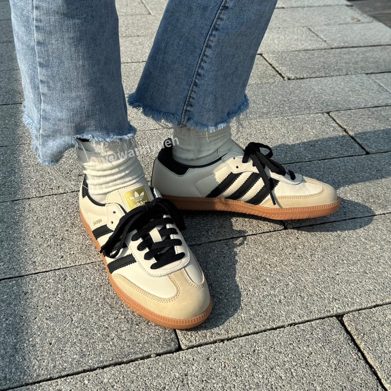 ADIDAS 女SAMBA OG 休閒鞋- ID0478
