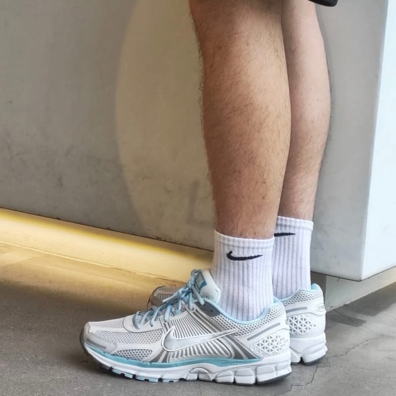 NICEDAY 現貨Nike Zoom Vomero 5 520 白藍慢跑輕量運動FN3432-00