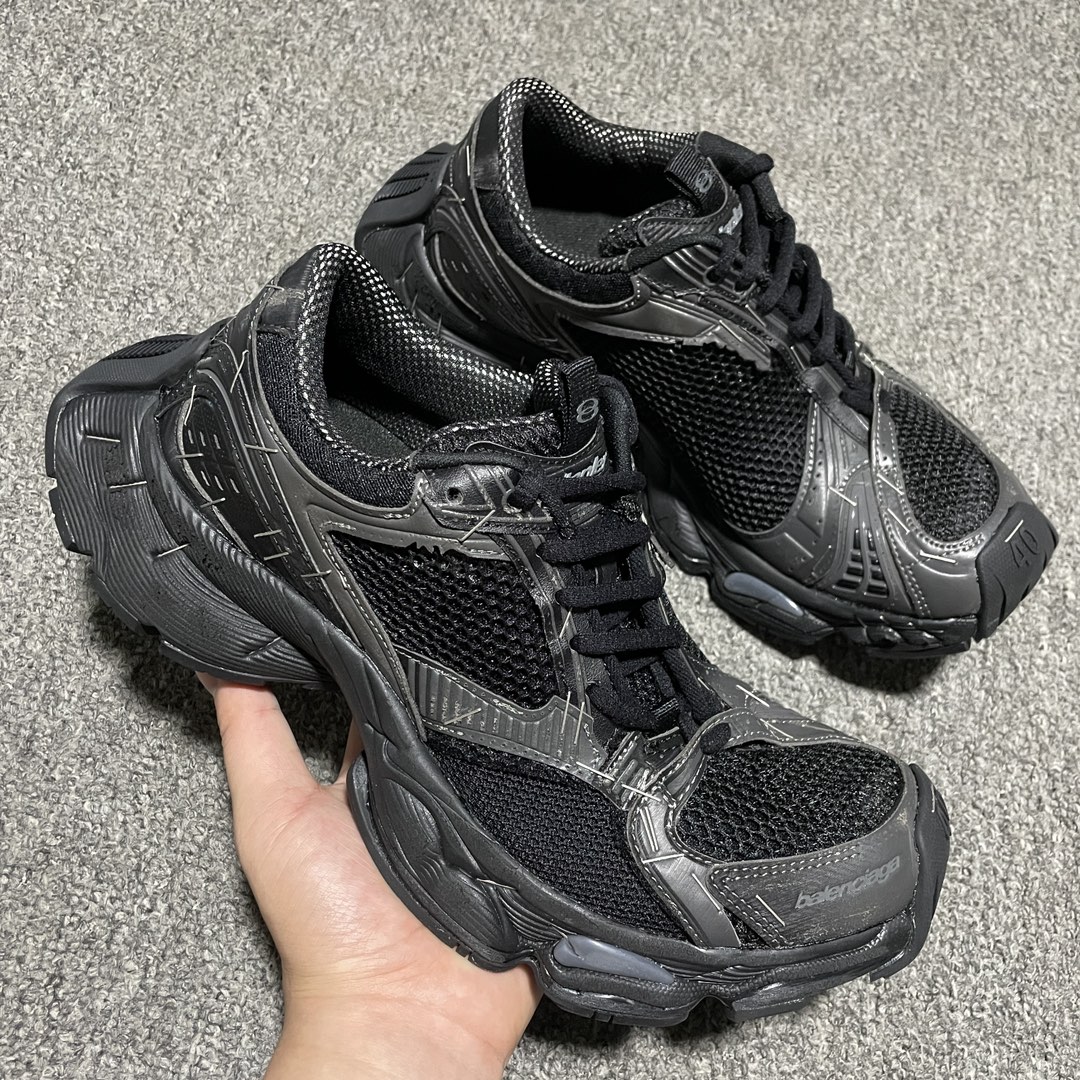 BALENCIAGA stapler Stapler Shoes"black"（803681W3ST41000）