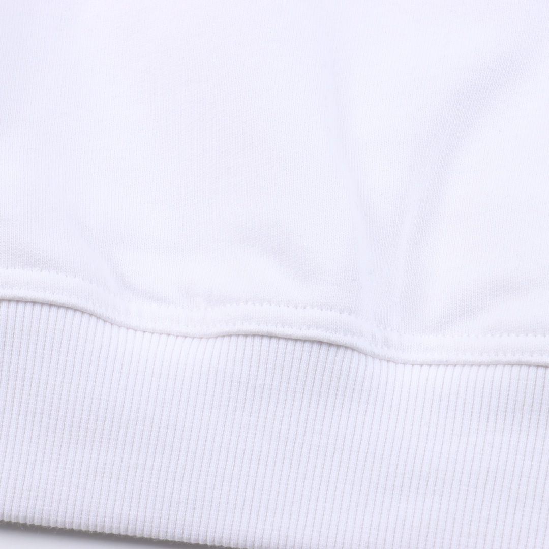 Burberry SS22 Horseferry letter print hooded sweatshirt "White"（80487491）