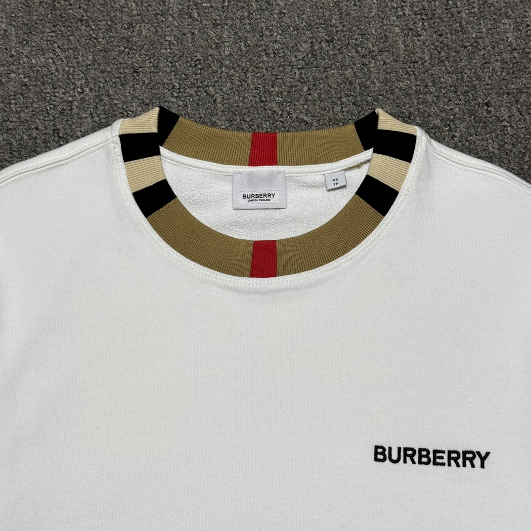 Burberry Crew Neck Long Sleeve Sweatshirt（80695311）