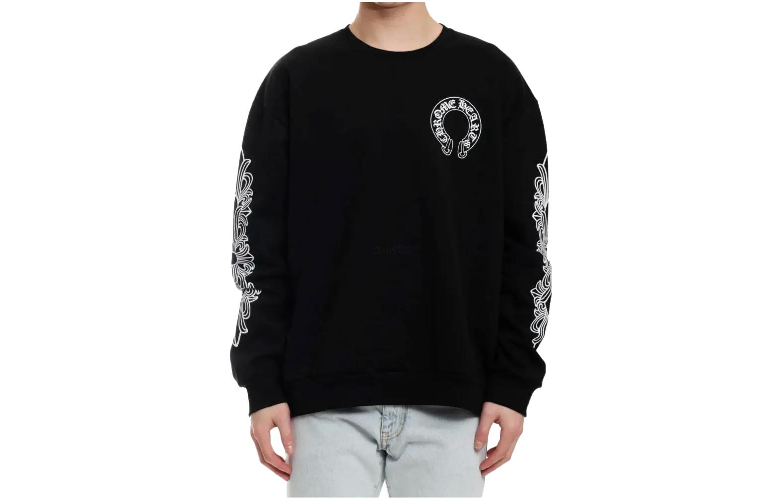 Buy Chrome Hearts SS23 Cross Logo Graphic Sweatshirt Unisex ...