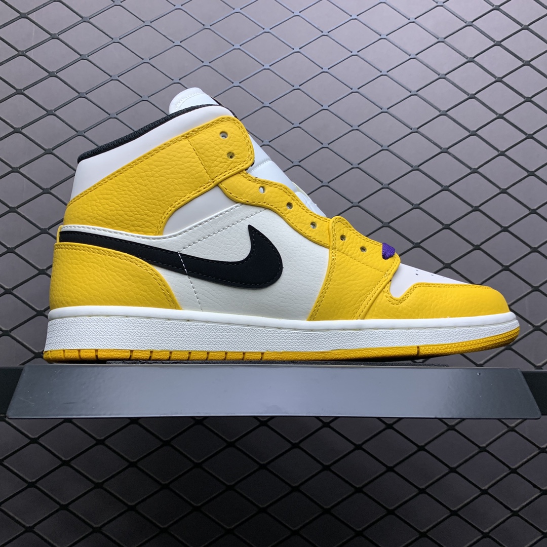 Nike Air Jordan 1 Mid "Lakers"(852542-700)