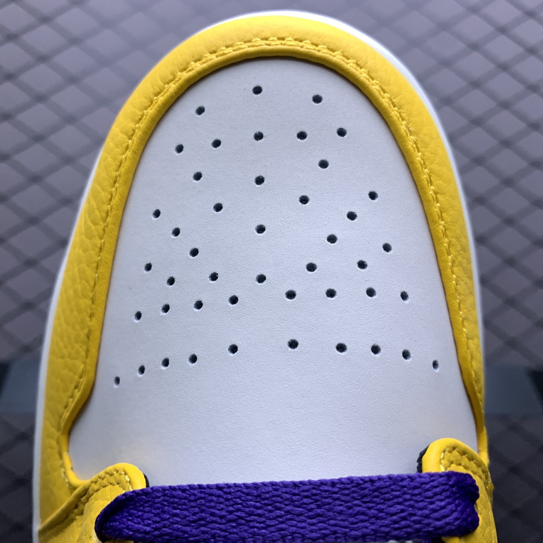 Nike Air Jordan 1 Mid "Lakers"(852542-700)