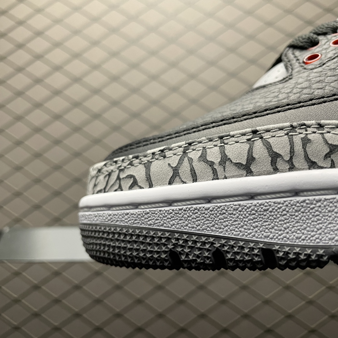 Nike Air Jordan 3 Retro OG "Black Cement"（854262-001）