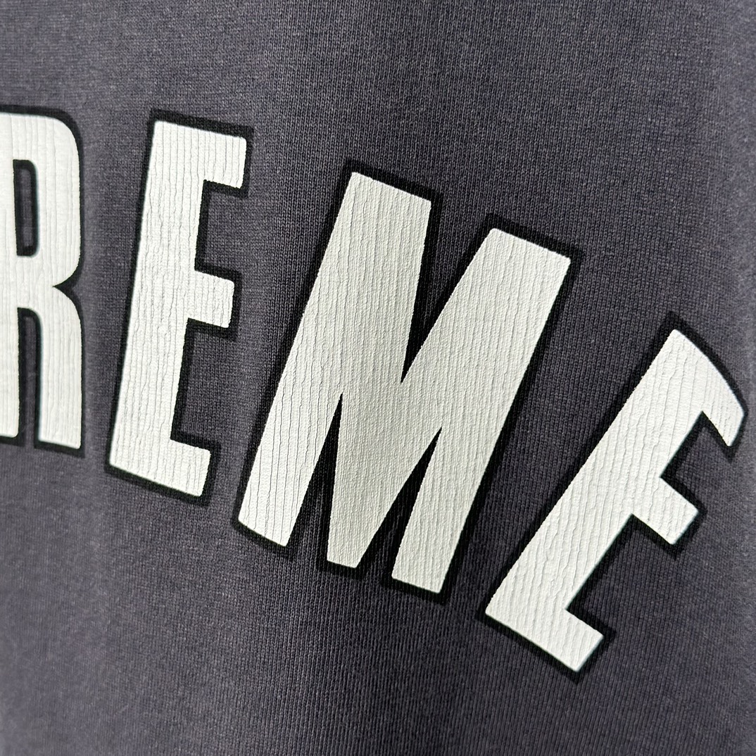 Supreme Cracked Arc S/S Top "Black"（SUP-SS24-055）