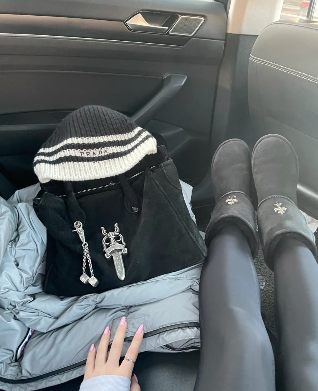 CHROME HEARTS key ring （CHROME HEARTS 177）