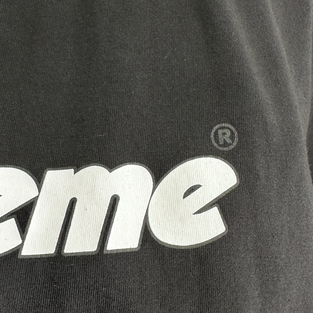 Supreme Pinline Tee Black（SUP-SS24-154）