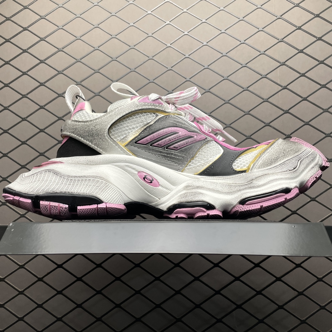 BALENCIAGA WMNS Cargo Sneaker "Grey/White/Pink"（785756W2MV11950）